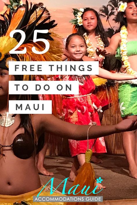 25 FREE Things to Do in Maui - Yes, there ARE Maui activities that won’t break your budget! Here are 25 suggestions for free things to do in Maui. #allaboutmaui #traveltips #freethingstodo #visitmaui #maui #mauihawaii Honeymoon Activities, Best Beaches In Maui, Maui Luau, Maui Snorkeling, Things To Do In Maui, Maui Activities, Hawaii Itinerary, Maui Hawaii Vacation, Hawaii Things To Do