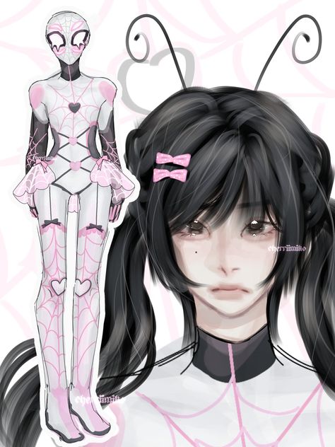 y2k korean manhua manhwa manga cute cutecore dark grey animeart artwork illustration digital painting anime boy art reference pose painting boy girl 2000s anime emo gothic alt Fem Spidersona, Wolf Spider Spidersona, Spidersona Oc Girl, Spider Man Persona, Men Oc Art, Spidersona Girl, Female Spiderman Oc, Spiderman Oc Suit Female, Spidersona Female