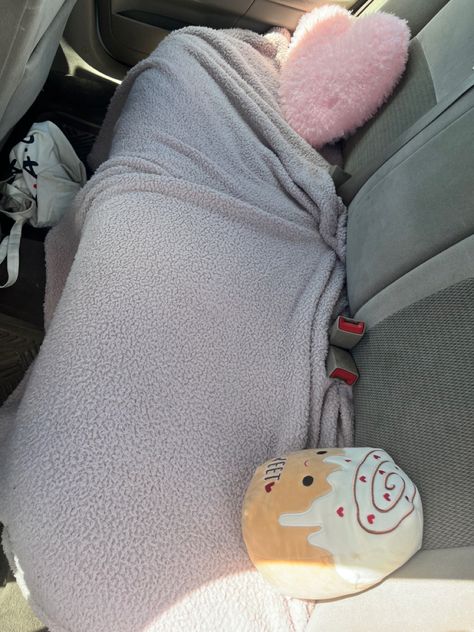 #pink #cozy #car #aesthetic #squishmallows #carinteriordecoration #cardecor #carinterior Cozy Car Aesthetic, Aesthetic Squishmallows, Cozy Car, Car Aesthetic, Cozy Aesthetic, My Car, Future Car, Dream Car, Back Seat