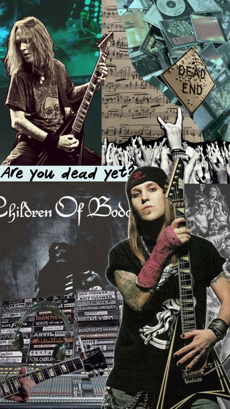 #childrenofbodom #alexilaiho Alexi Laiho, Children Of Bodom, Wild Child, Rest In Peace, Metal Bands, Fan Art