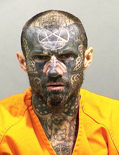 Funny Mugshots Stupid Criminals Hilarious Mugshots Crazy Wild Bizarre WTF Best Mugshots Great Mugshot tattoos Ugly Tattoos, Tattoos Gone Wrong, Funny Mugshots, Worst Tattoos, Florida Man, Facial Tattoos, Tattoo Fails, Bad Tattoos, Face Tattoos