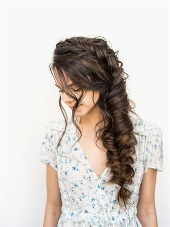 Inspirational Side Fishtail Braid hairstyles Ideas for Any Occasion #Braidedhairstyles #FishtailBraidHairstyles Side Fishtail Braid, Braid Hairstyles Ideas, Fish Tail Side Braid, Wedding Hair Side, Fishtail Braid Hairstyles, Braided Prom Hair, Fishtail Braid, Prom Hairstyles For Long Hair, Beautiful Hairstyles