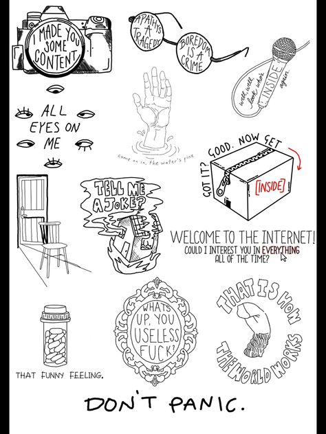 Burn It All Tattoo, No Burnham Tattoo, Bo Burnham Tattoo Ideas, The Front Bottoms Tattoo Ideas, Its Almost Over Its Just Begun Tattoo Bo Burnham, Bo Burnham Inside Tattoos, Bo Burnham Tattoo, Bo Burnham Cross Stitch, Bo Burnham Inside Art