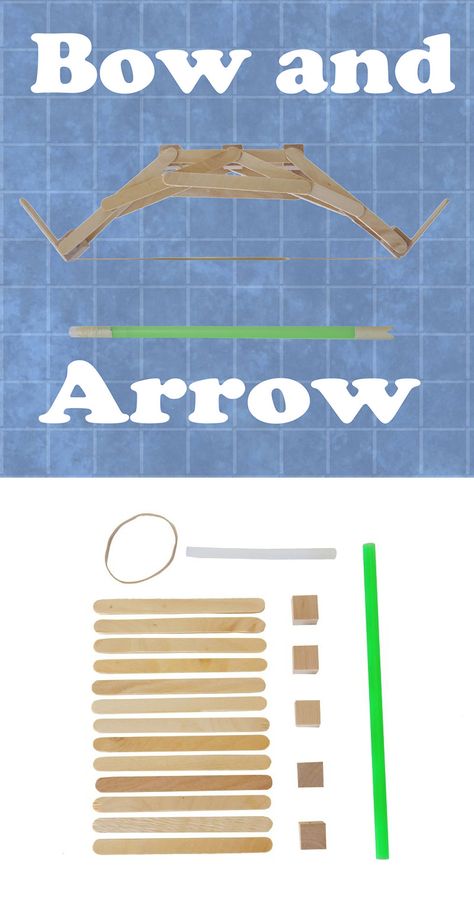 Cupid Bow And Arrow, Potential And Kinetic Energy, Boys Activities, Sticks Craft, Cupid Bow, Science Tools, Activities For Boys, Fun Sleepover Ideas, Kinetic Energy