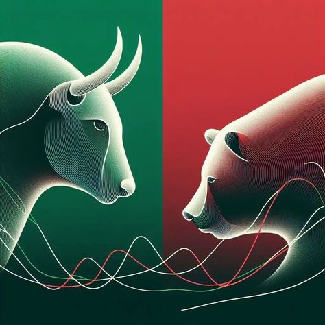 Bull And Bear, Financial Strategies, Event Poster Design, Graphic Design Photoshop, Bear Market, Design Photoshop, The Bull, Squid Game, Event Poster