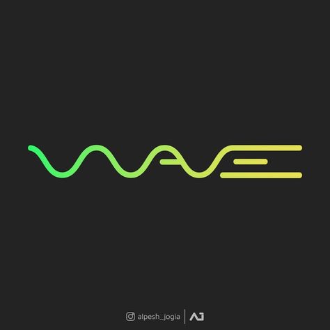 Wave Logo Ideas, Wave Logo Design Ideas, Vaporwave Logo, Wave Branding, Surf Branding, Sound Wave Logo, Handshake Logo, Van Branding, Energy Waves