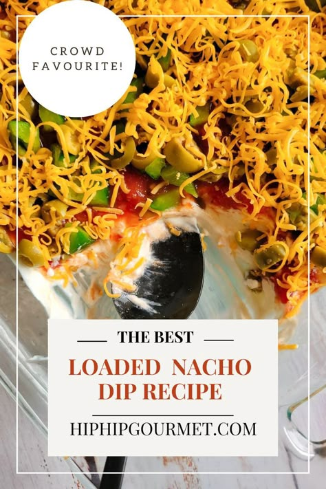 Easy Nacho Dip, Nacho Dip Recipe, Nacho Cheese Dip Recipe, Nachos Dip Recipe, Nacho Appetizer, Vegetarian Dip, Nachos Cheese Dip, Easy Fruit Salad Recipes, Vegetarian Nachos