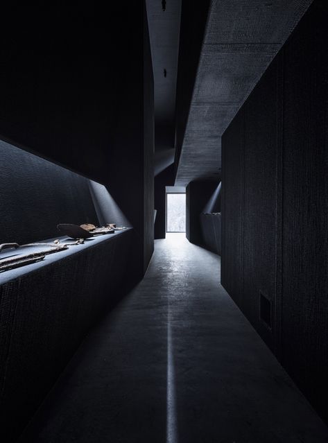 Zinc Mine Museum, Zumthor Architecture, Peter Zumthor Architecture, Travel Through Europe, Peter Zumthor, Innovative Architecture, Museum Architecture, Exhibition Space, Light Architecture