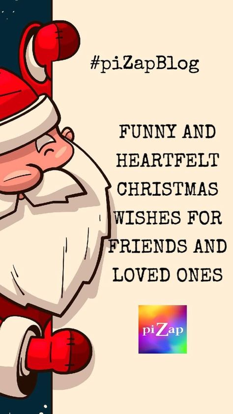 #piZapBlog Funny and Heartfelt Christmas Wishes for Friends and Loved Ones From funny wishes to heartfelt greetings, you can use piZap photo editor to create easily your funny christmas greetings. Read more here: https://blog.pizap.com/2022/12/13/funny-and-heartfelt-christmas-wishes-for-friends-and-loved-ones/ #pizap #Christmas #christmas2022 #christmasgreetings #xmas #funnychristmas Funny Xmas Wishes, Funny Christmas Wishes For Friends, Funny Merry Christmas Wishes, Funny Christmas Greetings, Christmas Wishes For Friends, Christmas Wishes For Family, Funny Christmas Wishes, Christmas Wishes Greetings, Funny Wishes