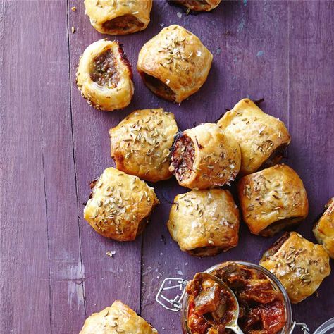 Try our easy to follow Lamb & Fennel Sausage Rolls recipe. Absolutely delicious with the best ingredients from Woolworths. Lamb Sausage, Sausage Rolls Recipe, Fennel Sausage, High Tea Party, Healthier Food, Grocery Foods, Sausage Rolls, Food Is Fuel, Baking Paper