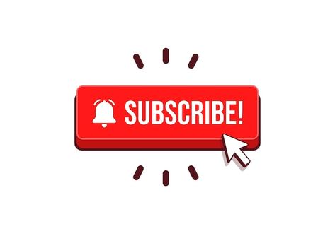 Vector subscribe button with arrow curso... | Premium Vector #Freepik #vector #subscription #subscribe-button #video-button #cursor Rohit Name Logo, Rohit Name, Youtube Logo Png, Banner Design Inspiration, Youtube Banner Design, First Youtube Video, Youtube Banner Template, Youtube Video Ideas, First Youtube Video Ideas