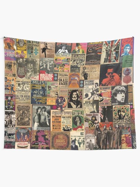 Rock And Roll Stories Tapestry, Rock And Roll Tapestry, Rock And Roll Music Tapestry, Rock n roll stories Tapestry, Rock And Roll Tapestries Product description:- A gorgeous handmade 100% powerloom Polyester tablecloth featuring a center Mandala design.. Tablecloth bedspread highlights: This tablecloth is made of 100% Polyester fabric which gives a smooth feel because of its strong and durable weave. Color fast and machine wash separately in cold water Twin. Size: - 36x26  - 60x50 - 80x68 - 104x Rock And Roll Aesthetic Room, Rock And Roll Room, Music Tapestry, Rock And Roll Aesthetic, Dorm Room Accessories, Rock And Roll Music, Music Rooms, Elegant Tablecloth, Bedroom Idea