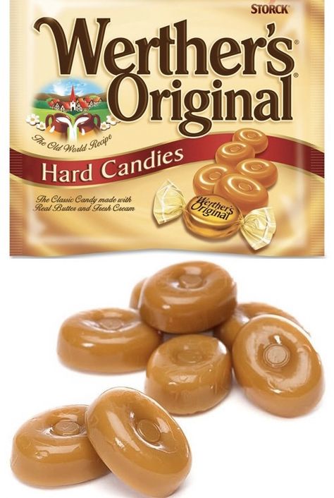 Werther’s Original Hard Candies Werthers Original Recipe, Stranger Things Fanfic, Werthers Original, Soda Flavors, Classic Candy, Fresh Cream, Love Eat, World Recipes, Hard Candy