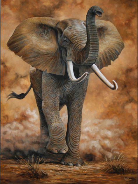 Elephant Painting Canvas, Elephant Backpack, Elephant Sketch, Elephant Canvas Art, Bull Elephant, Elephant Photography, Elephant Trunk Up, Elephant Artwork, Elephant Wallpaper