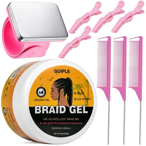 Braid Gel, Cornrows Hair, Twist Locs, Braiding Tools, Parting Comb, Natural Hair Gel, Twist Cornrows, Braided Dreadlocks, Target Hair Products