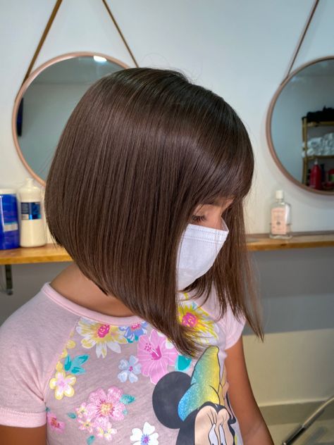 Curtos Haircut For Kids Girl, Kids Bob Haircut With Bangs, Toddler Bob Haircut, Kids Girl Haircuts, Kids Bob Haircut, Bob Haircut With Bangs, Hair Kids, Kids Hair Cuts, Girl Haircuts