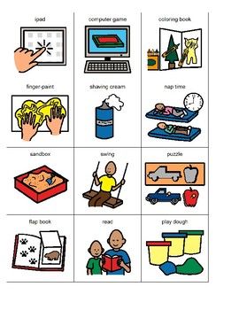 Pecs Pictures Printables, Pecs Printables, Hibernation Preschool Activities, Visual Social Stories, Pecs Communication, Speech Therapy Activities Language, Pecs Pictures, Daily Schedule Cards, Behavior Cards