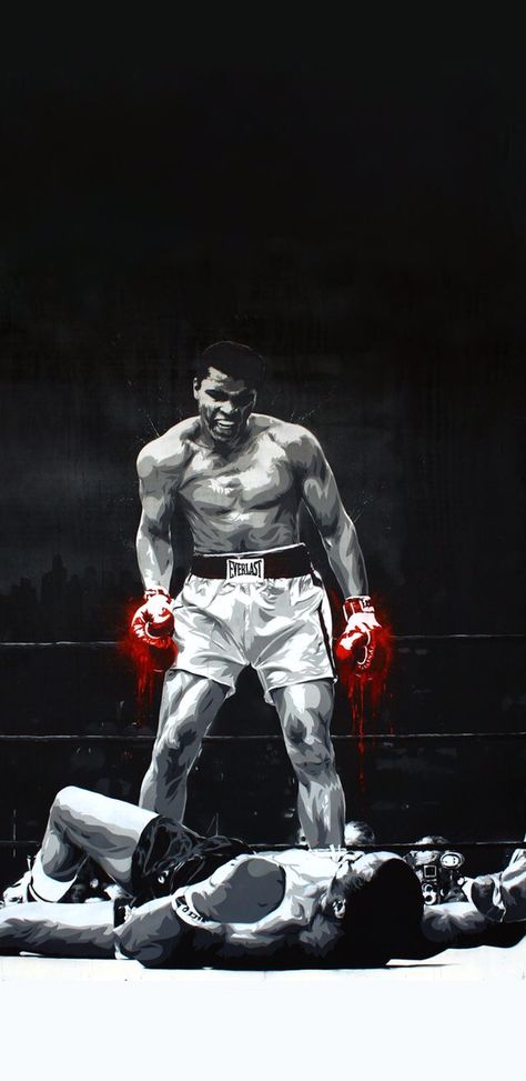 Boxing Wallpaper, Muhammad Ali Wallpaper, Muhammad Ali Art, Muhammad Ali Poster, Muhammad Ali Boxing, محمد علي, Boxing Images, Boxe Thai, Gym Wallpaper