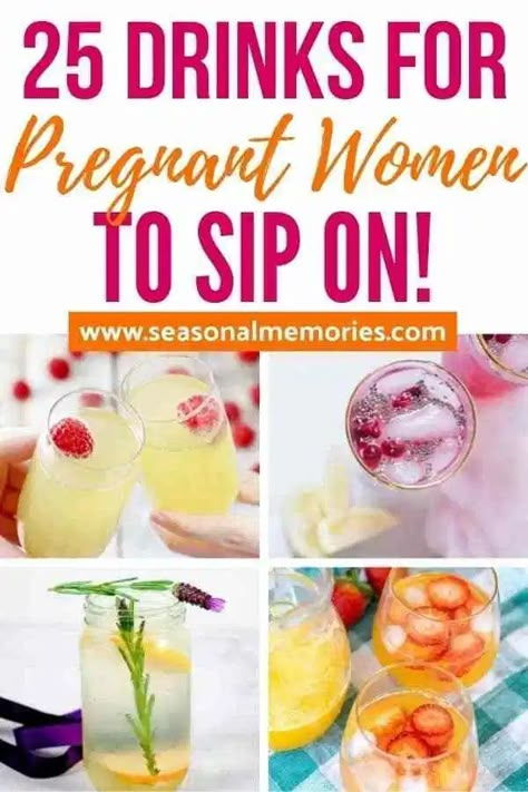 Best Drinks For Pregnant Women, Pregnancy Safe Mocktails, Drinks For Pregnant Women, Pregnancy Drinks, Pregnancy Mocktails, Pregnant Drinks, Nonalcoholic Drink, 5 Weeks Pregnant, Pregnant Life