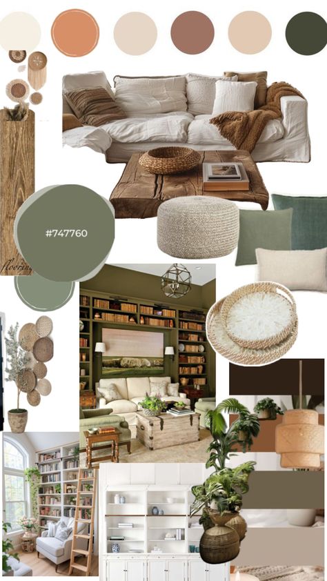 Earthy Living Room, Earthy Palette, Living Room Wall Color, Room Wall Colors, Color Design Inspiration, Earthy Home, Apartment Living Room Design, Warm Interior, Apartment Bedroom Decor