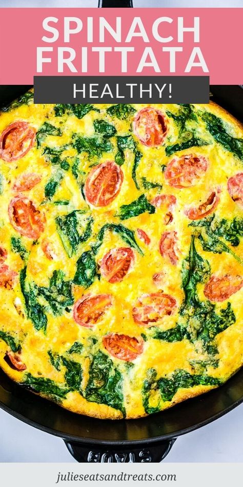 Dutch Oven Frittata, Oven Baked Frittata, Oven Frittata, Cast Iron Breakfast, Fritata Recipe, Spinach Frittata Recipes, Cast Iron Skillet Recipes Dinner, Easy Frittata Recipe, Baked Frittata