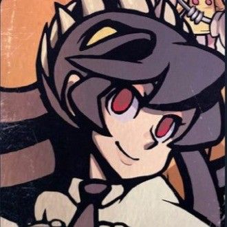 Skullgirls Filia Pfp, Filia Skullgirls Icons, Goofy Emoji, Lost Umbrella, Filia Skullgirls, Muse Album, Skullgirls Icons, Skullgirls Fanart, Skullgirls Art