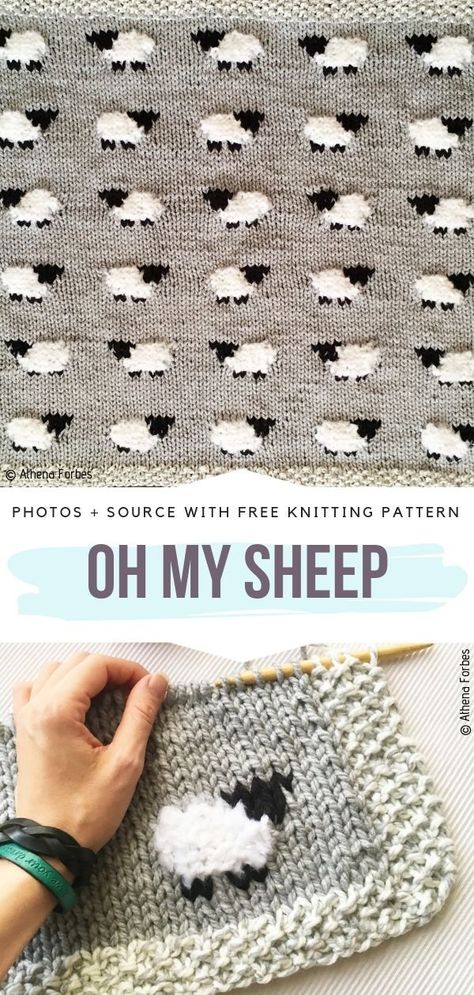 Sheep Baby Blanket Ideas Free Knitting Patterns - Free Crochet Patterns Sheep Baby Blanket, Bags Knitted, Baby Blanket Ideas, Blankets Knit, Stitches Knitting, Hats Knitted, Knitted Baby Blanket, Blanket Ideas, Free Knitting Patterns