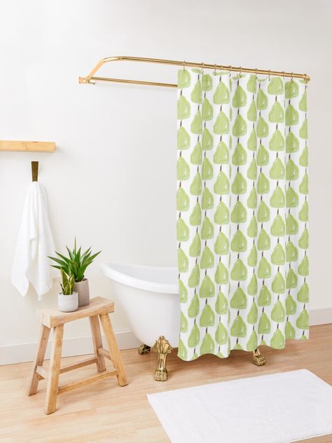 Mint Green Decor, Pink Shower Curtains, Pink Showers, Boho Shower Curtain, Floral Shower Curtains, Green Home Decor, Patterned Shower Curtain, Green Decor, Curtains For Sale