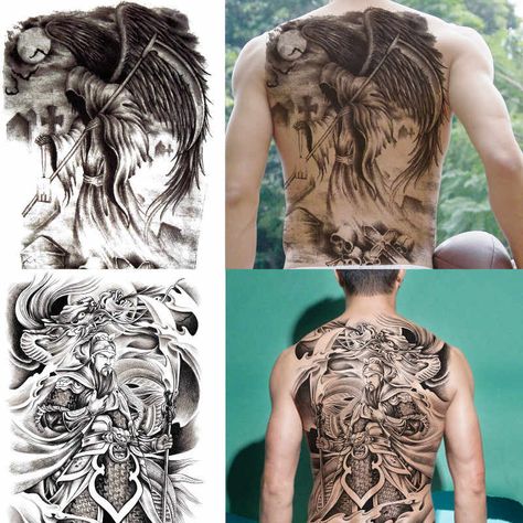 Big Large Full Back Chest Tattoo large tattoo stickers fish wolf Tiger Dragon waterproof temporary flash tattoos cool men women| | - AliExpress Wedding Nail Art Design, Realistic Temporary Tattoos, Tattoos Men, Big Dragon, Mens Shoulder Tattoo, Arm Art, Gel Polish Manicure, Gel Polish Nail Art, Semi Permanente