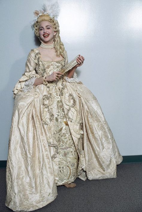 # madonna #1990 #90s #vma Marie Antoinette Aesthetic, Madonna Fashion, Madonna 90s, Madonna Vogue, Madonna Albums, Madonna Photos, Rococo Fashion, Mtv Awards, 18th Century Fashion