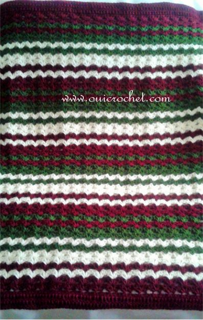 Christmas Crochet Blanket, Crochet Throw Pattern, Afghans Crochet, Crochet Afghan Patterns Free, Crocheting Ideas, Crochet Afgans, Crochet Xmas, Crochet Blanket Designs, Holiday Crochet