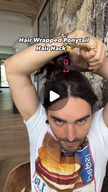 Matt Newman on Instagram: "elite #ponytail unlocked 🔑🔓👱‍♀️ that literally could not be easier! Thanks for the demo @simplehairstylesforkids_lucyp ❤️👱‍♀️❤️ #hairstyle #hairtutorial #hairhacks #instahair ❤️👱‍♀️❤️ would u try this ponytail hack?!" Flip Through Ponytail, Thicker Ponytail Trick, Fake Ponytail Hairstyles, Ponytail Trick, Ponytail Hack, Full Ponytail, Hair Pony, Wax Stick, Hair Ponytail