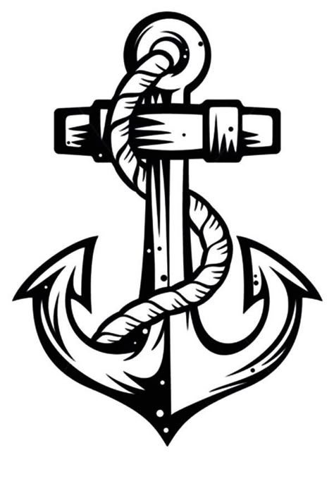 Anchor Drawings, Anchor Symbol, Navy Tattoos, Anchor Art, Wood Logo, Anchor Tattoos, Old School Tattoo Designs, New School Tattoo, School Tattoo