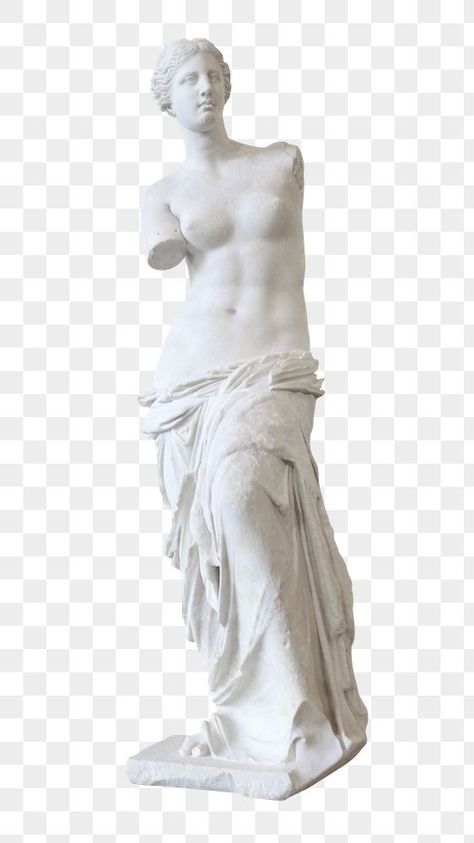 Aphrodite Png, Statue Png, Venus Sculpture, Aphrodite Statue, Greek Goddess Statue, Sculpture Images, Classic Sculpture, Greek Statues, Greek Sculpture