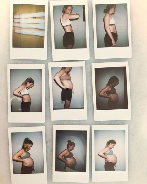 Polaroid Gender Reveal, Pregnancy Documentation Ideas, Pregnancy Polaroid, Polaroid Pregnancy Pictures, Documenting Pregnancy, Pregnancy Scrapbook, Pregnancy Pictures, Creative Photos, Maternity Pictures