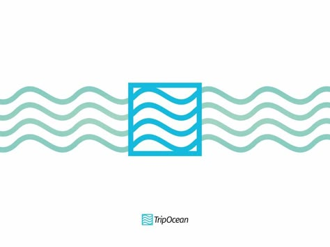 Wind Logo, Ocean Logo, River Logo, Sea Logo, Banner Design Inspiration, Water Logo, Waves Logo, Ocean Design, Medical Logo