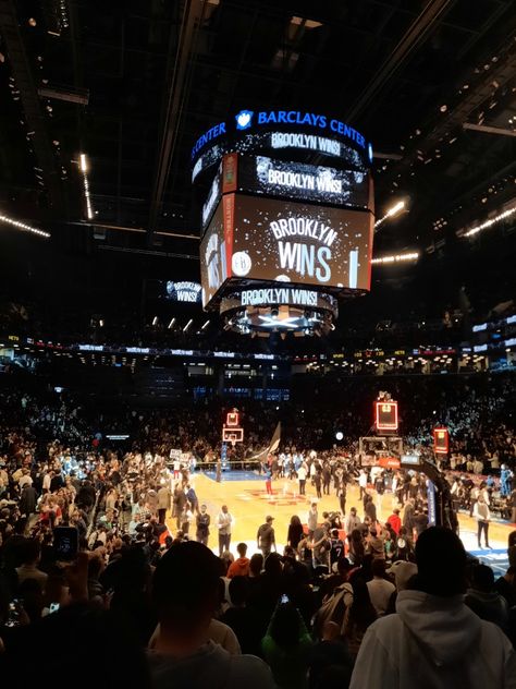 Brooklyn Nets Aesthetic, Stadium Wallpaper, Barclays Center, Vodka Martini, Brooklyn Nets, Basketball Games, Martini, Brooklyn, Nba