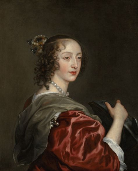 HRH The Princess of Wales. Pen Landscape, Henrietta Maria, 17th Century Fashion, Saint Catherine, Old Master Paintings, Anthony Van Dyck, Master Paintings, St Catherine, European Paintings