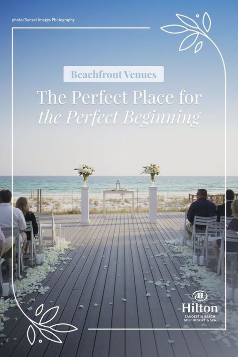 Elegant Ballroom, Beach Wedding Locations, Fl Beaches, Romantic Wedding Venue, Destin Florida Wedding, Florida Beach Wedding, Sunset Images, Florida Wedding Venues, Beach Golf