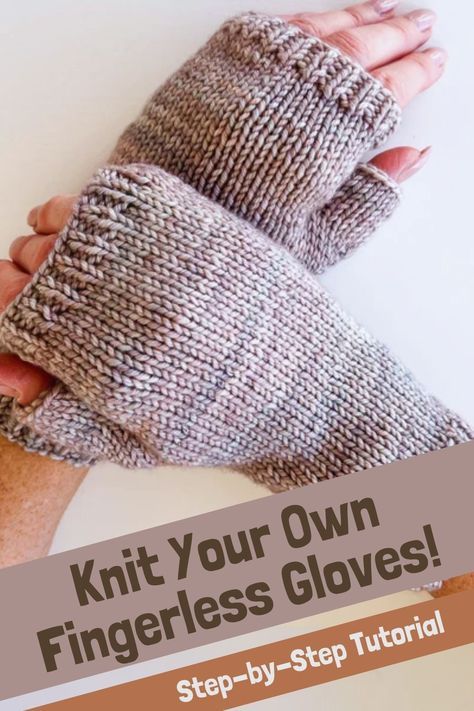 Ready to level up your cozy game? Look no further! Dive into the world of warmth and style with this incredible video tutorial on crafting your very own fingerless gloves. These beauties are not just an accessory; they're a statement. Discover the magic of knitting without a cable needle as you embark on this quick and easy project. Whether you're a knitting newbie or a seasoned pro, these fingerless gloves are tailor-made for you. This friendly tutorial host will be... Knitted Fingerless Gloves Free Pattern On Two Needles, Easy Knit Fingerless Gloves Free Pattern, Free Knitting Pattern For Fingerless Gloves, Fingerless Glove Knitting Patterns Free, Free Knit Fingerless Gloves Pattern, Knitting Pattern For Fingerless Gloves, Flat Knit Fingerless Gloves Free Pattern, Knitted Gloves Fingerless, Fingerless Gloves Knitted Free Pattern 2 Needles