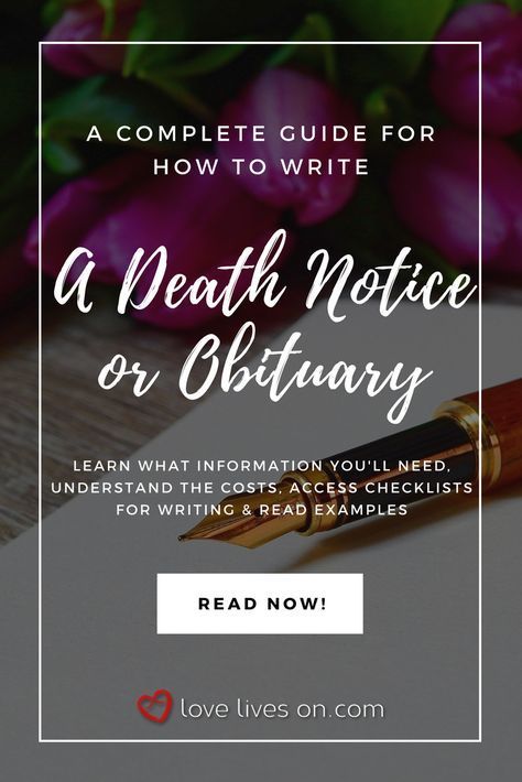 Obituary Examples, Write An Obituary, Obituary Ideas, Obituaries Ideas, Writing A Eulogy, Estate Planning Checklist, When Someone Dies, Survival Supplies, Life Planning