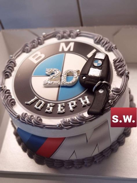 Bmw Cakes For Men, Car Cakes For Men, Bmw Cake, Cars Birthday Cake, 21st Bday Ideas, Funny Birthday Cakes, Starbucks Secret Menu, Birthday Cakes For Men, Car Cake