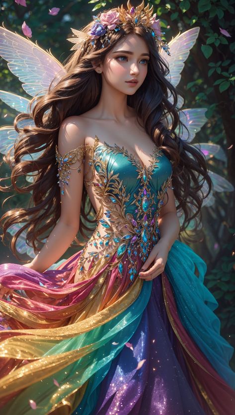 Beautiful Fairy, Hair