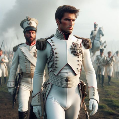 Gay Guy Outfits, Royal Uniform, Gay Costume, Mens Leotard, Leather Costume, White Uniform, Romantic Men, Androgynous Look, Ballet Boys