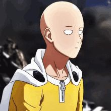 One Punch Man Saitama GIF - OnePunchMan Saitama Stare - Discover & Share GIFs One Punch Man Wallpapers, Saitama Anime, Saitama Sensei, Caped Baldy, Saitama Genos, One Punch Man Saitama, One Punch Man Funny, Genos Wallpaper, Anime One Punch Man