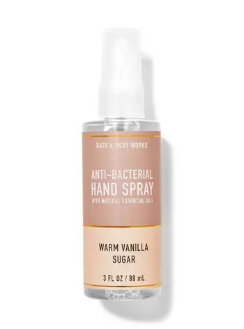 Warm Vanilla Sugar Hand Sanitizer Spray | Bath & Body Works Future Christmas, Scented Hand Sanitizer, Hand Sanitizer Spray, Disinfectant Wipes, Warm Vanilla Sugar, Sanitizer Spray, Bath N Body Works, Pretty Pregnant, Bath And Body Work