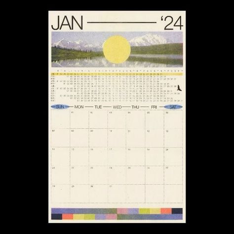 Graphic Design Calendar, Calendar Graphic, Wall Calendar Design, 달력 디자인, Calendar Layout, Unique Calendar, Zine Design, Risograph Print, Print Calendar