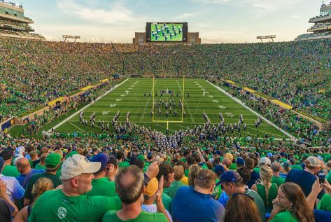 Visiting Notre Dame Football Fan Checklist | Visit South Bend Mishawaka Noter Dame Football, Notre Dame Game Day, Notre Dame Leprechaun, Notre Dame Indiana, Noter Dame, Sports Bars, Home Games, University Of Notre Dame, Football Game Outfit