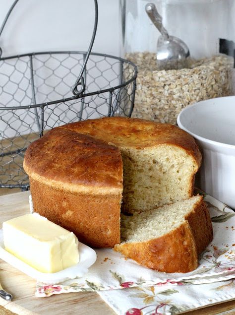 Honey-Oat Casserole Bread Oat Casserole, Bread Machine Recipes Honey Oat, Homemade Honey Oat Bread Recipes, No Knead Honey Oat Bread, Oats And Honey Bread, Honey Oats Bread, College Cooking Recipes, Casserole Bread, Unstuffed Cabbage Soup