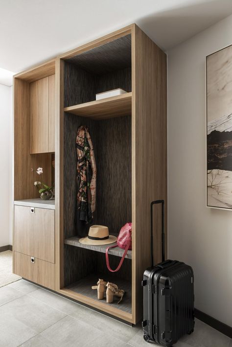 Hotel Wardrobe Design Closet, Hotel Closet Design, Villa Wardrobe, Hotel Wardrobe Design, Hotel Wardrobe, Hotel Closet, Hotel Cabinet, Hotel Room Design Plan, Small Hotel Room